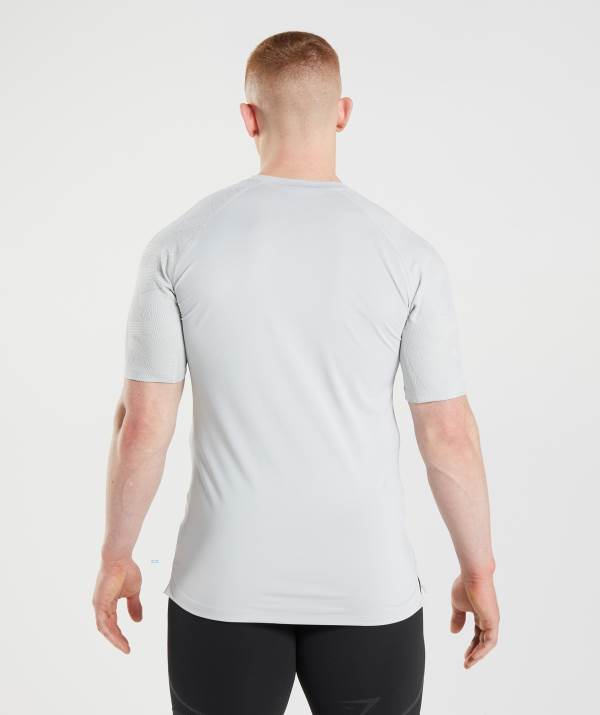 Panske Tricka Gymshark 315 Svetlo Siva | JG9126340
